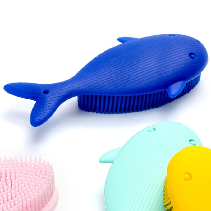 Premium Sensory Brush for Kids or Autism, Soft Silicone Body Scrubber, 2 in 1 - Image 4