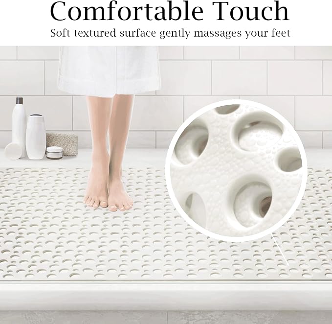 Extra Large Shower Mat Non Slip, 47 * 31 Inch Bath Mat - Image 6