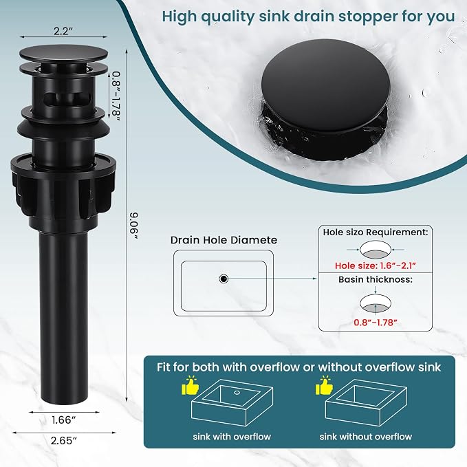 Bathroom Faucets Matte Black Waterfall Bathroom Sink Faucet Modern Single - Image 4