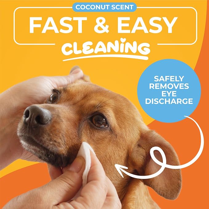 Dog Eye Wipes - Hypoallergenic Eye & Face Wipes - Image 2