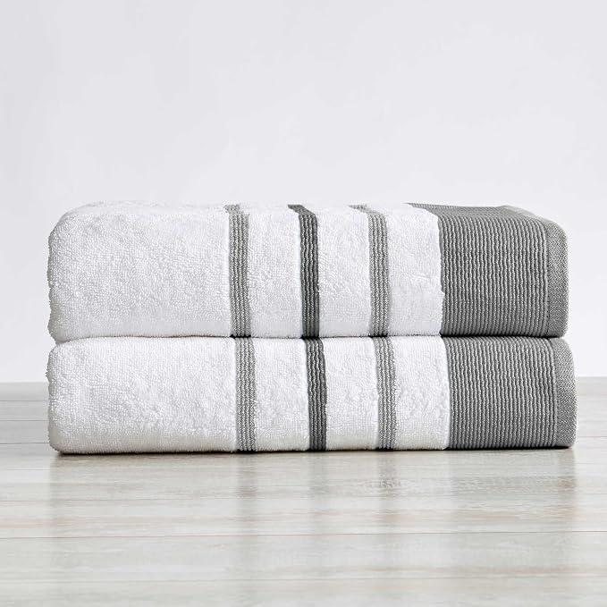 Great Bay Home Decorative Oversized Bath Sheet Set by GreatBayHome