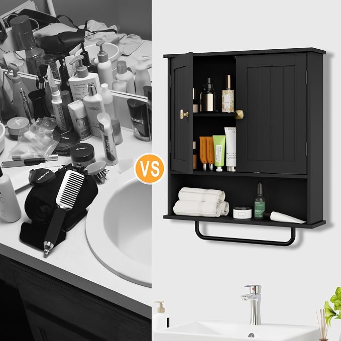 RRX Bathroom Cabinet Wall Mounted Medicine Cabinets - Image 5