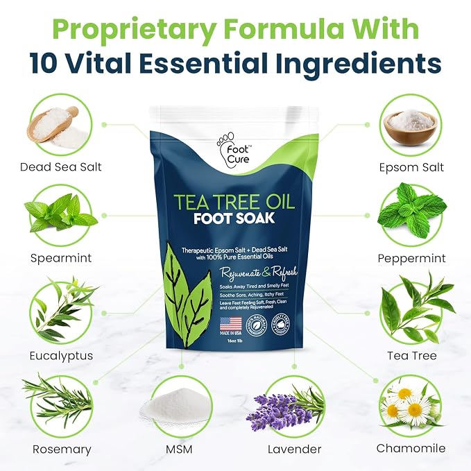 Tea Tree Foot Soak & Callus Remover Gel Kit - Image 9