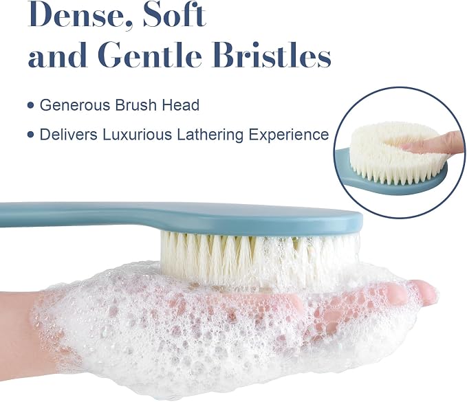Back Scrubber for Shower, Shower Body Brush for Cleaning - Image 5