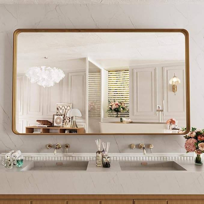 LOAAO 60X40 Inch Bathroom Mirror - Image 8
