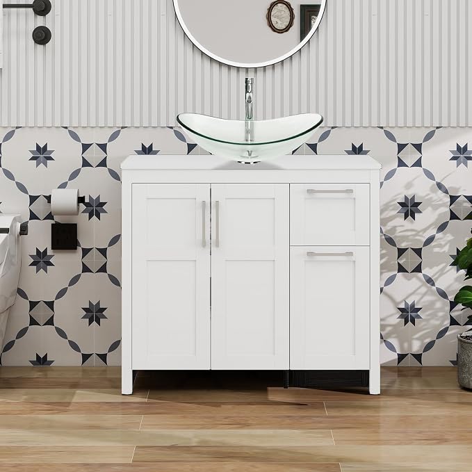 YOURLITE 36 Inches Traditional Bathroom Vanity Set - Image 2
