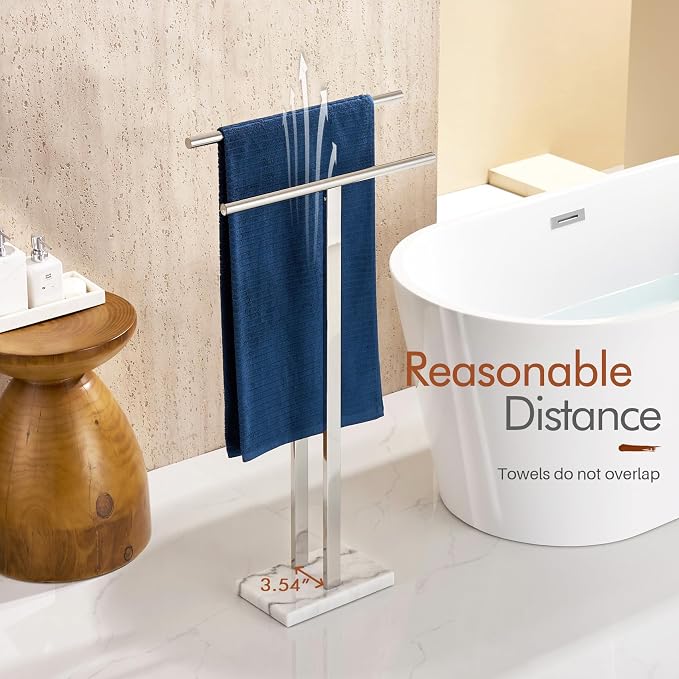 KOKOSIRI Floor Stand Towel Rack - Image 4