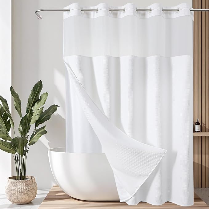 VANZAVANZU Hookless Shower Curtain by VANZAVANZU