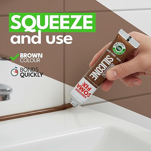 Silicone Caulk - Squeeze Tube Silicone Sealant - Image 2