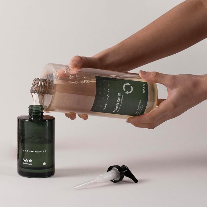 Skandinavisk SKOG ‘Forest’ Hand & Body Wash Refill, Scent Notes: Pine Needles - Image 3