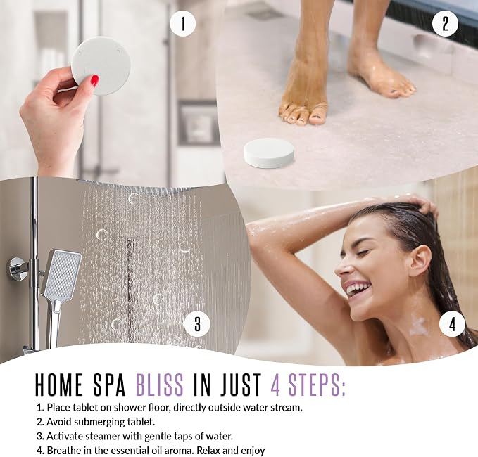 Shower Steamers Aromatherapy GOSSBY 8 Pack - Image 7