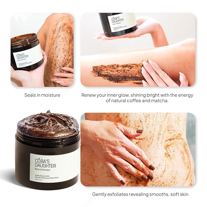 COBA'S DAUGHTER Robusta Coffee Body Scrub| Exfoliating - Image 4