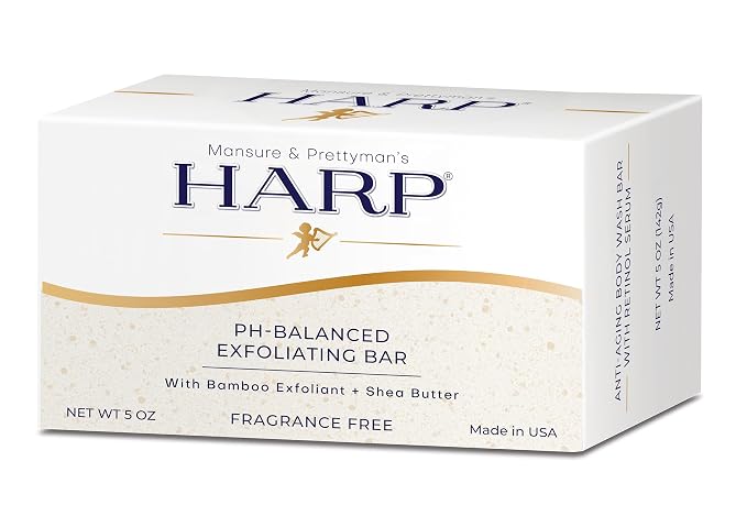 HARP pH-Balanced Exfoliating Body Wash Bar by MansurePrettymansHARP