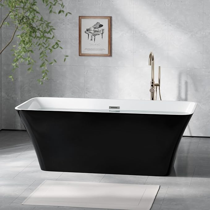 67" Acrylic Freestanding Bathtub - Image 2