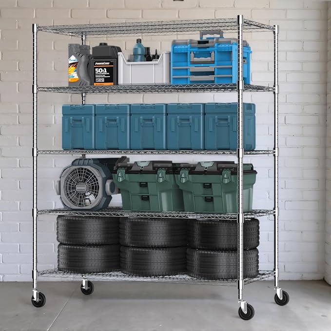 Himimi 5 Tier Wire Shelving - Image 4