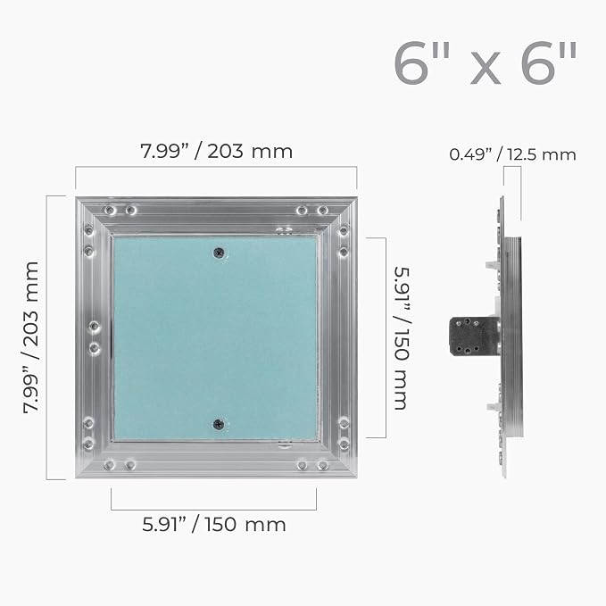 6" x 6" Inch Wall Access Panel - Image 3