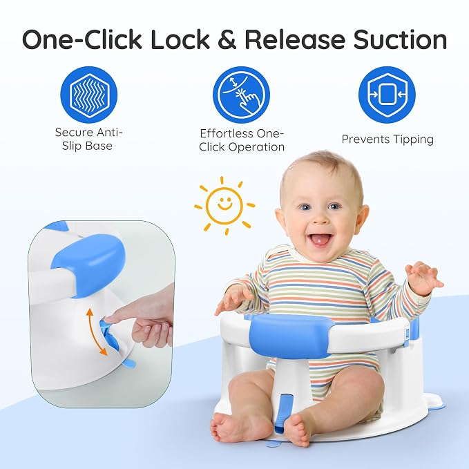 Baby Bath Seat Baby Bathtub - - Image 4