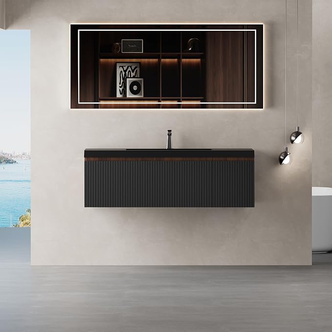 48" W Floating Bathroom Vanity - Image 6