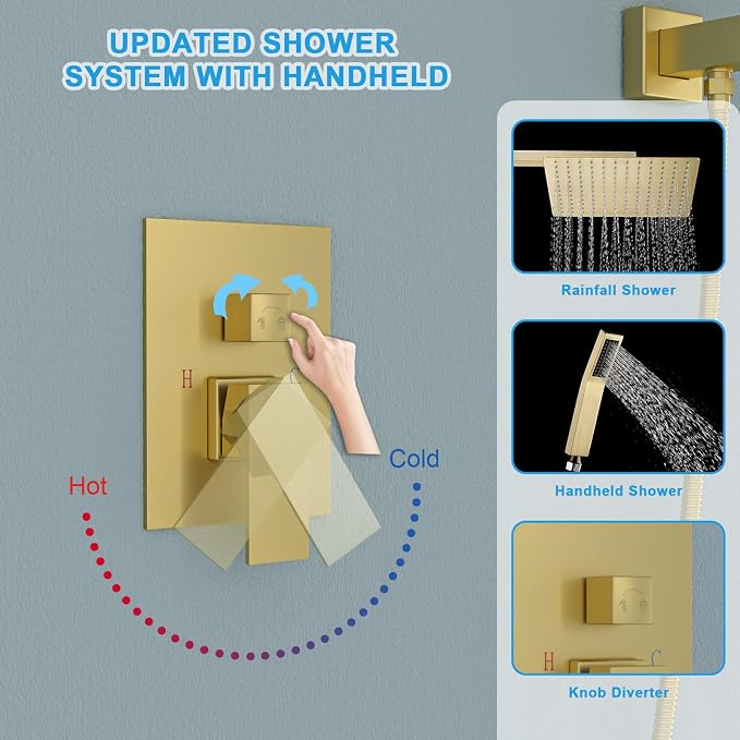 Gold Shower Faucet - Image 5
