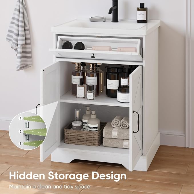 23.62 inch Bathroom Vanity - Image 5