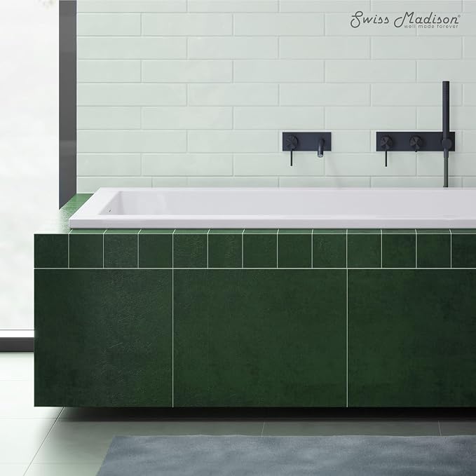 Swiss Madison Voltaire 48" x 30" Reversible Drain Drop-In Bathtub - Image 6