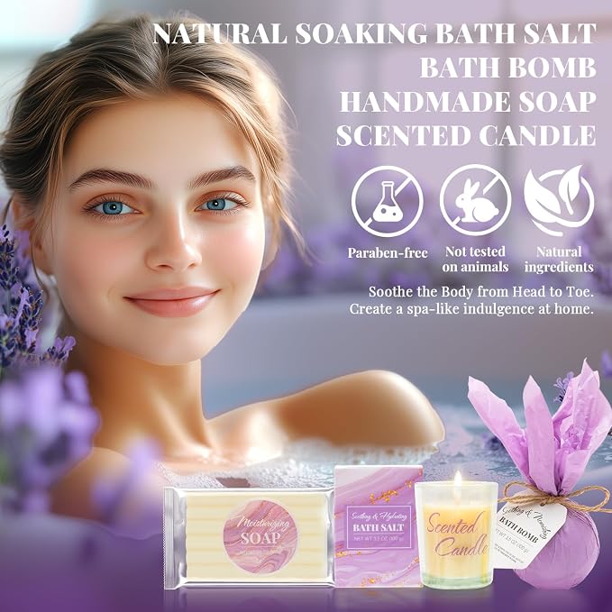 BODY & EARTH Self Care Gifts for Women Get Well Soon Gifts - Image 5