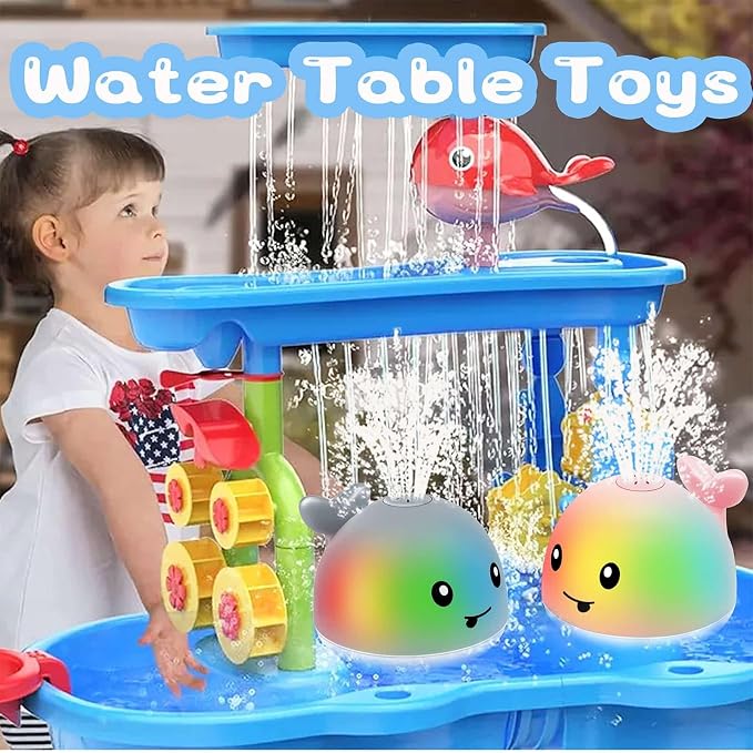 Bath Toys For 1 Year Old Girls, Pool Water Table Infant Baby Toy 6-12-18 Months - Image 5