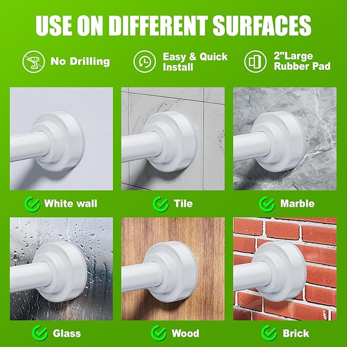 Ausemku Shower Curtain Rod - Image 3