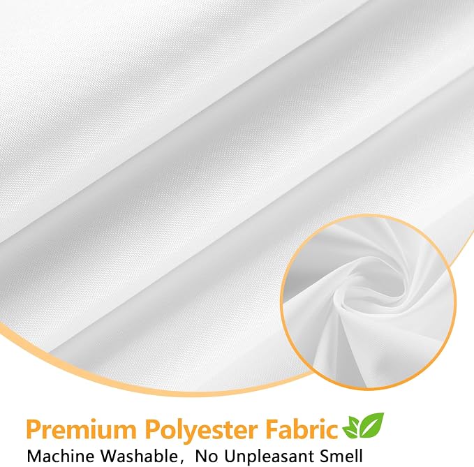 Waterproof Fabric Stall Shower Curtain Liner - Image 2