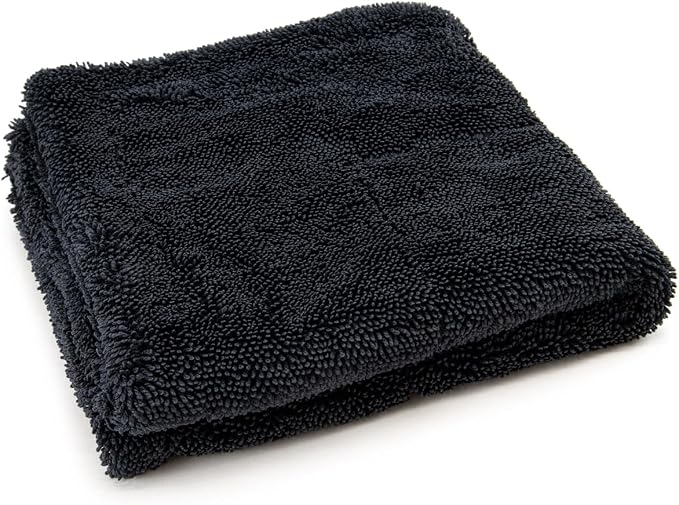 Autofiber Triple Layer Microfiber Car Drying Towel | Twist Pile | 1400GSM - Image 2