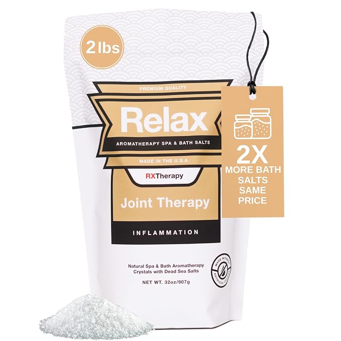 Relax Spa & Bath, Epsom & Dead Sea Salts, Aromatherapy Bath Salts by RelaxSpaBath