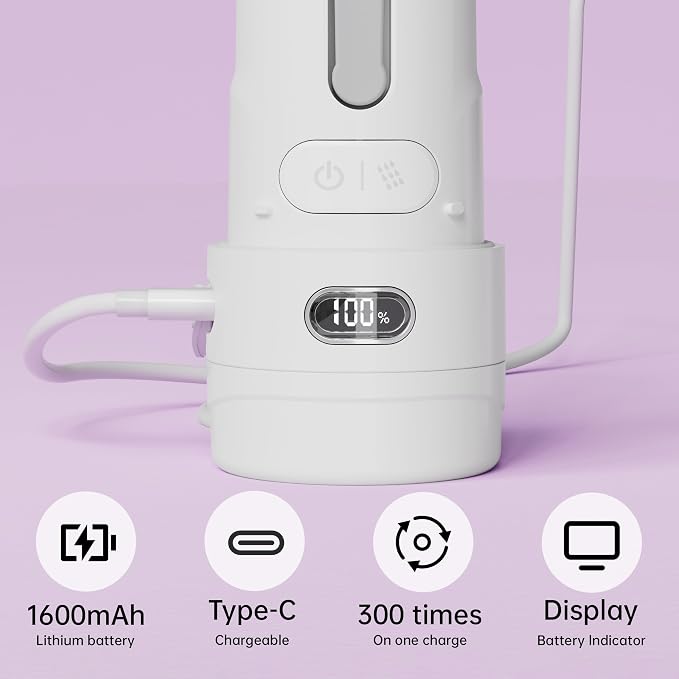 Portable Bidet - Handheld Rechargeable Electric Travel Bidet Sprayer - IPX7 - Image 4