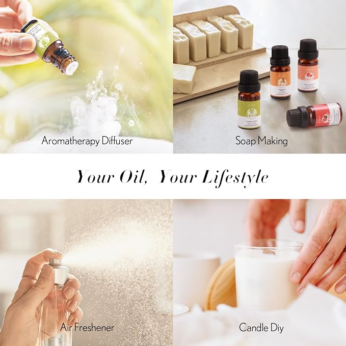 JCLOUD Summer Fragrance Oils Set | Hotel Diffuser Oil & Home Luxury Scents - Image 7