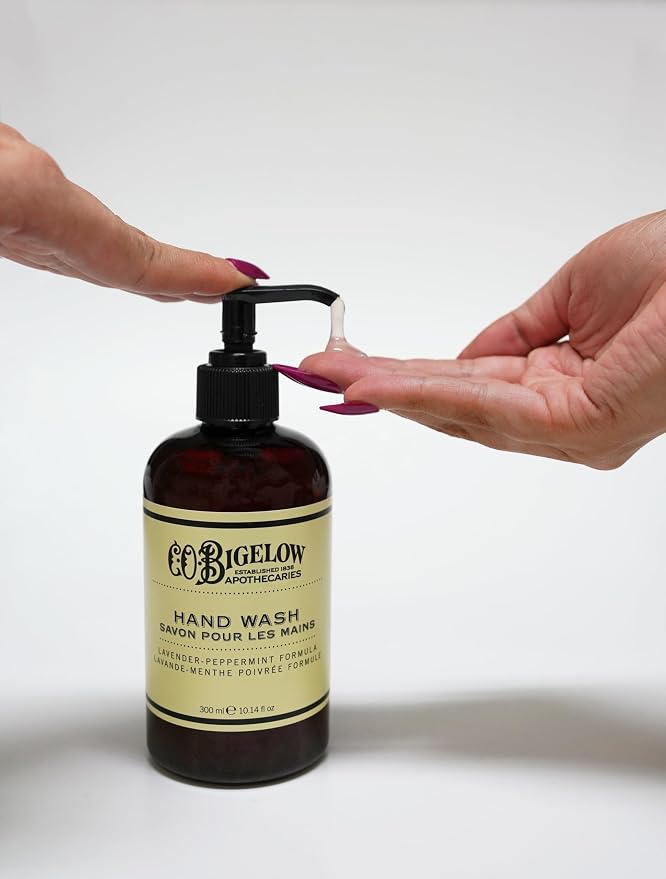 C.O. Bigelow Lavender Peppermint Hand Wash, Moisturizing Hand Soap, Scented - Image 3