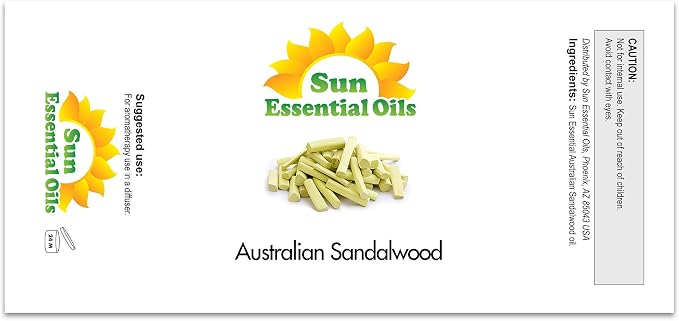Sun Essential Oils – 8 oz Australian Sandalwood Essential Oil - Image 2