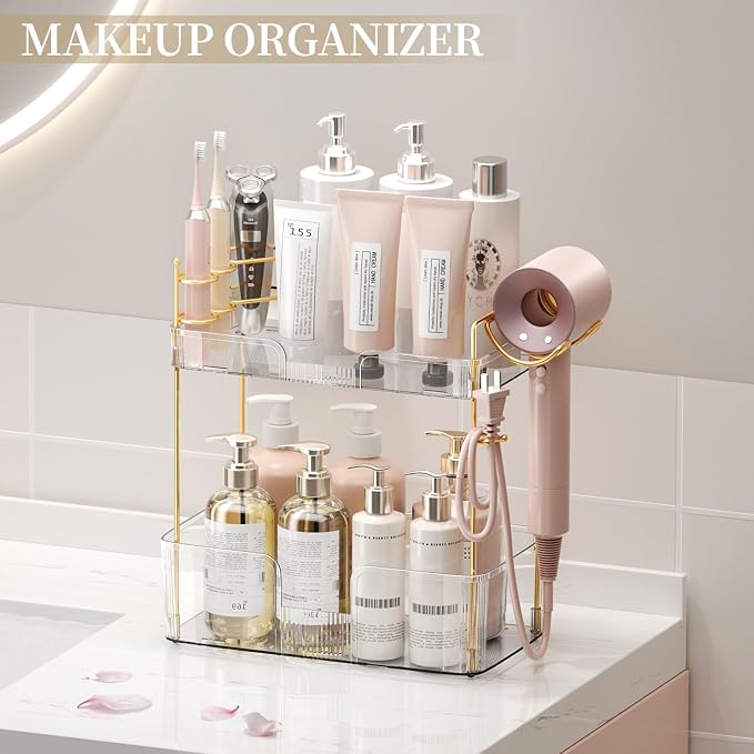 2-Tier Bathroom Counter Organizer - Image 8