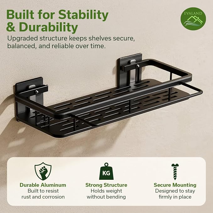 Shower Caddy Adhesive 2Pack - Image 7