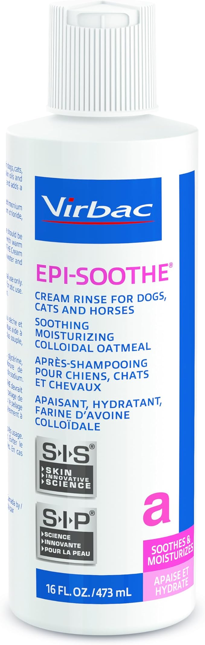 Virbac Epi-Soothe Cream Rinse Pet Conditioner by Virbac