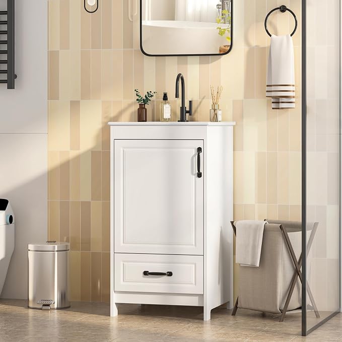 Freestanding Bathroom Vanity by Mepplzian