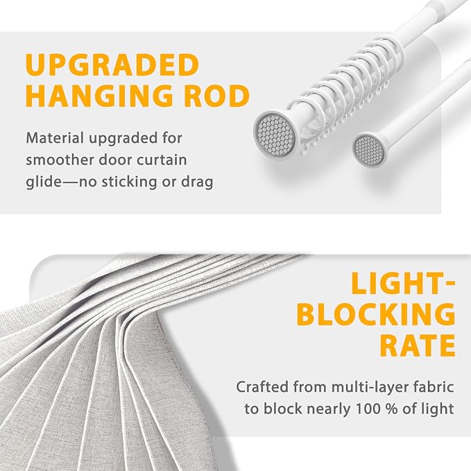 Accordion Door Curtain Set - Image 8