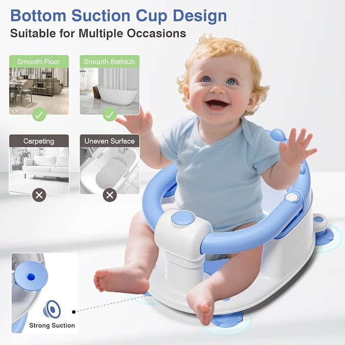 Baby Bath Seat for Babies 5 Months & Up - Image 3