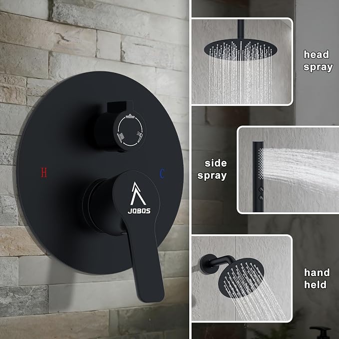 Shower System Shower Faucet Set Rainfall Shower Set - Image 7