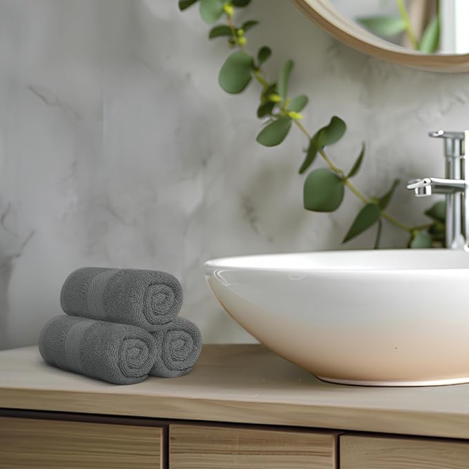 Avalon Towels Luxury Washcloths – Premium Cotton, Soft & Absorbent Wash Cloths - Image 4
