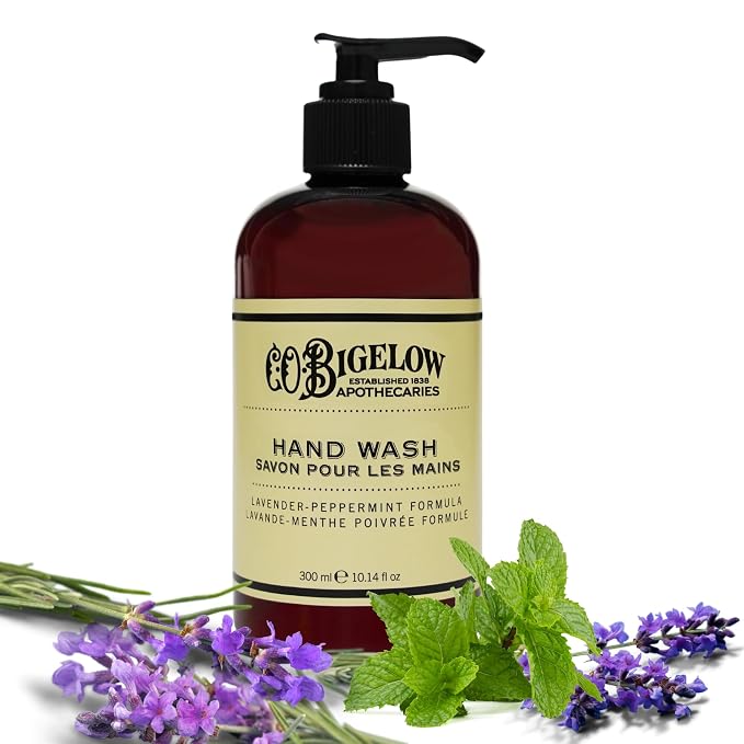 C.O. Bigelow Lavender Peppermint Hand Wash, Moisturizing Hand Soap, Scented by COBigelow