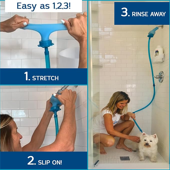 Rinseroo: "Shower Cleaning Thing"–Slip-On Handheld Hose Attachment - Image 6