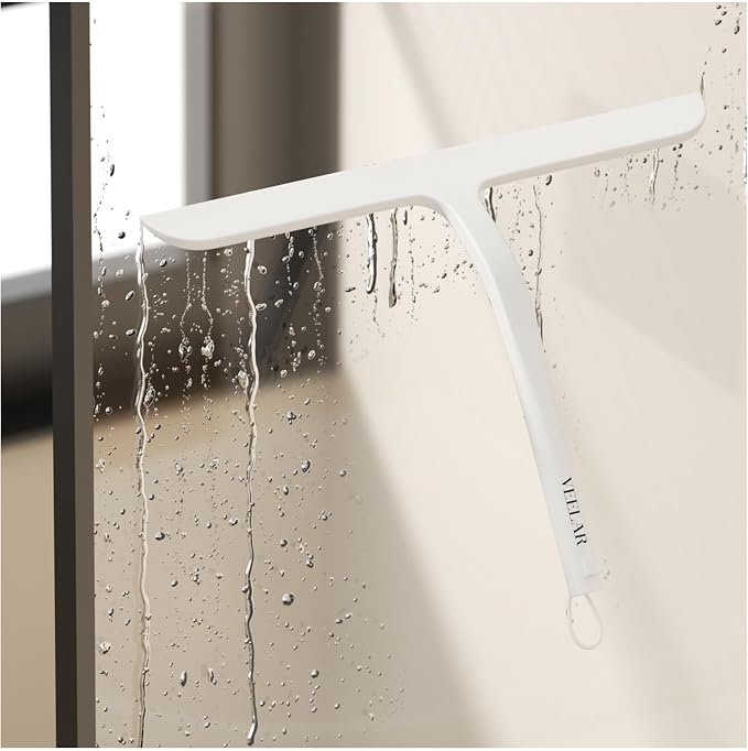 Shower Squeegee for Shower Glass, Bathroom Glass Cleaning Tool - Image 2