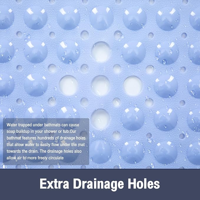 Square Shower Bathtub Mat Non Slip - Image 4