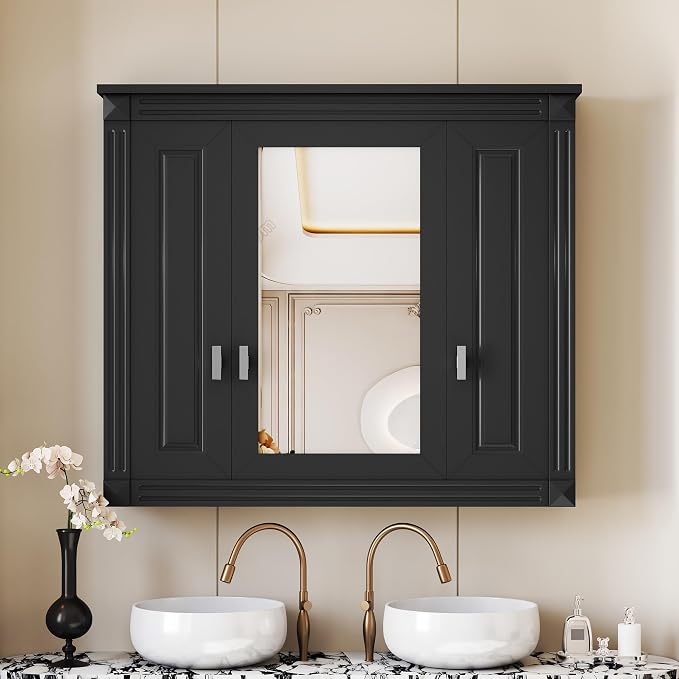 Merax Wall Mounted Bathroom Medicine Cabinet - Image 2