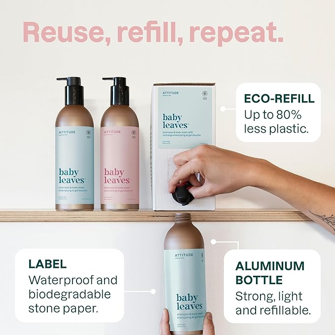 ATTITUDE 2-in-1 Shampoo and Body Wash - Image 3