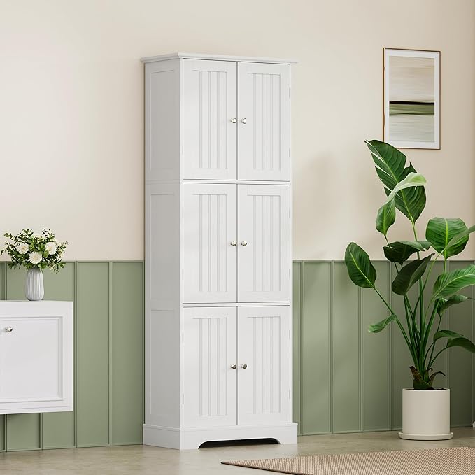ChooChoo Tall Bathroom Storage Cabinet - Image 2